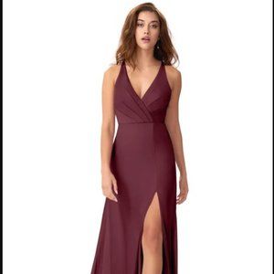 Azazie Skye Dress, Cabarnet (never worn)